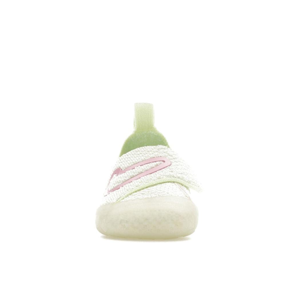 Nike Swoosh 1 TD Coconut Milk Pink Rise Baby Sneakers Cream White Barely-Volt FB3244-101