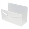 Lightweight File and Letter Holder Clear Envelope and Bill Sorter Countertop Mail Holder Rack  Desk