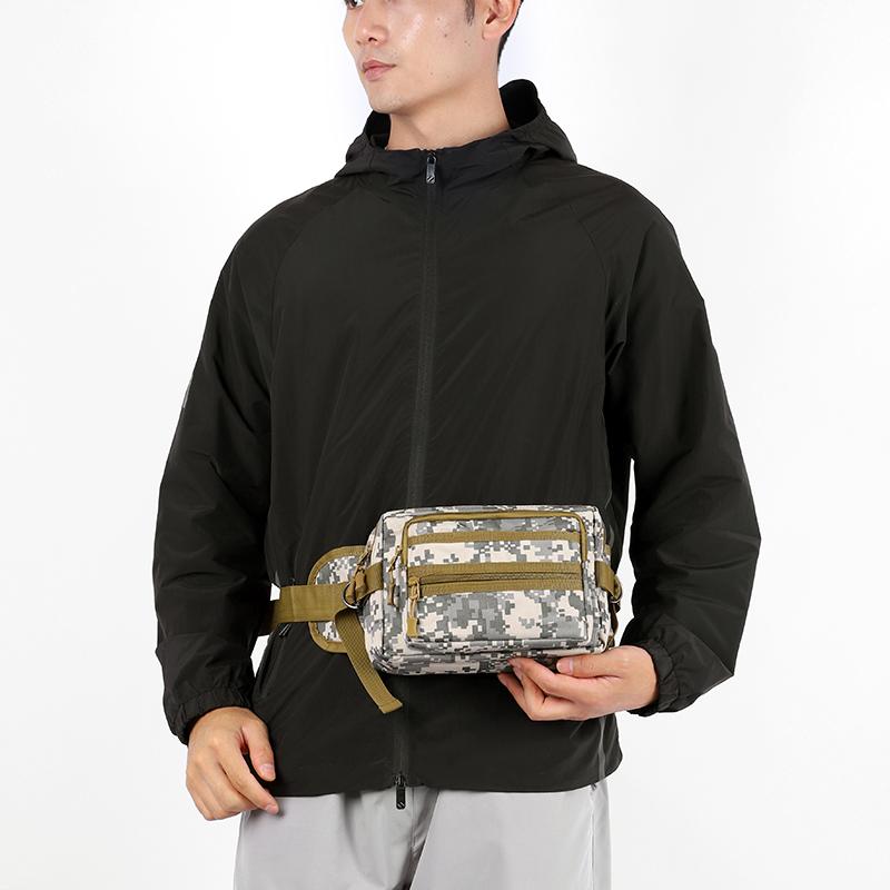 Многоцелевая мужская тактическая сумка-мессенджер, водонепроницаемая, камуфляж, для альпинизма, путешествий, поясная сумка