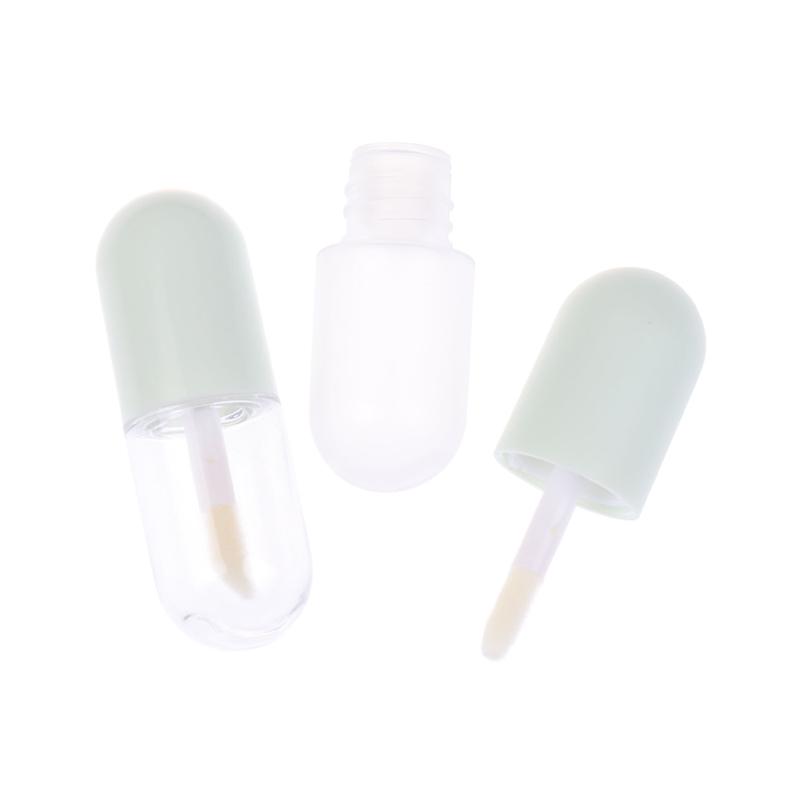 5 мл Мини Капсула Блеск для Губ Жидкая Помада Пустой Тюбик Помада Сделай Сам Пластиковый Тюбик для Бальзама для Губ Пробник Помады Косметический Контейнер Дорожный