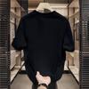 Модная повседневная футболка с круглым вырезом Американский модный бренд Высококачественная мужская футболка с принтом из чистого хлопка с коротким рукавом