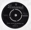 7-дюймовая пластинка BRENDA LEE Rockin Around The Christmas Tree 4505880 Brunswick 1962 UK Rock Б/у