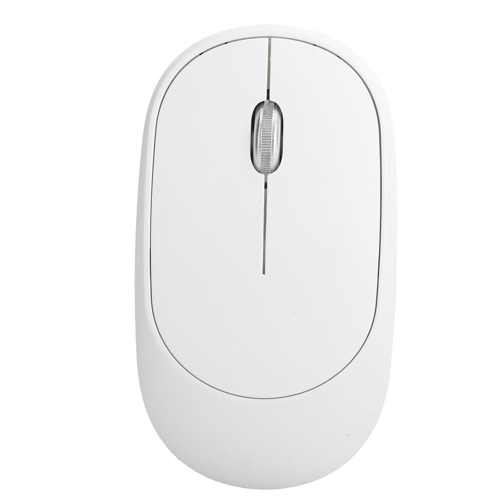 Wireless Mouse DPI Adjustable Chargable Optical Computer External Device with USB ReceiverSilver