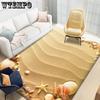 3D Ковер для гостиной, устойчивый к загрязнениям и простой в уходе, для спальни и дома, нескользящий ковер для дивана и журнального столика