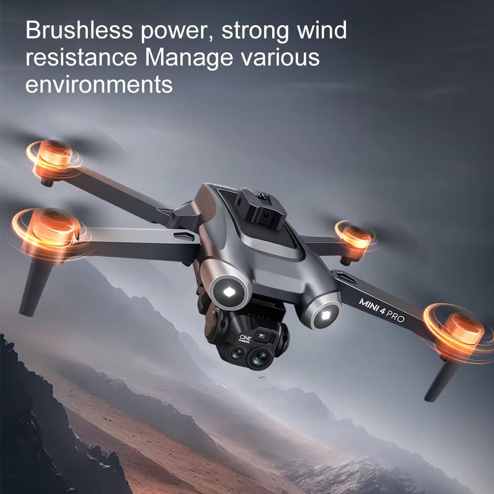 2025 NEW V600 RC Drone 5G 8K HD ESC Aerial Photography Dual Camera Optical Flow Positioning Obstacle Avoidance Brushless Quad-rotor Aircraft Toy Gift