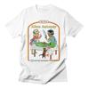 Classic Cartoon Anime European and American Style Illustration High Street Casual Tshirt Mens and Womens Luxury  Top 2026