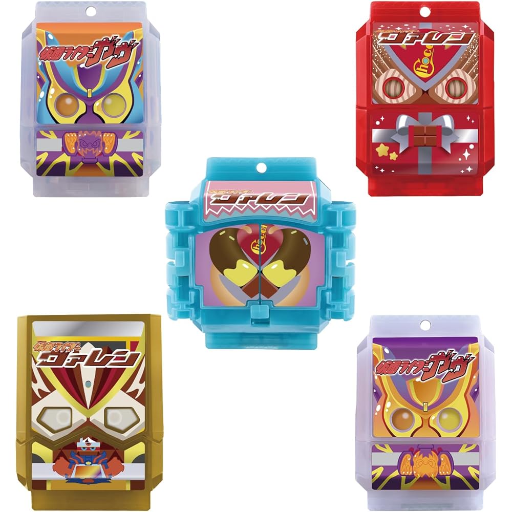 Bandai Kamen Rider Gava DX Gochizou Party Коллекционная версия 01 1 коробка из 12 фигурок