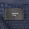 JOSEPH HOMME 25Stainless Steel KKJHGM0203 Light Tuck Jersey Zip-Up Blouson Jacket 48 NavyUsed