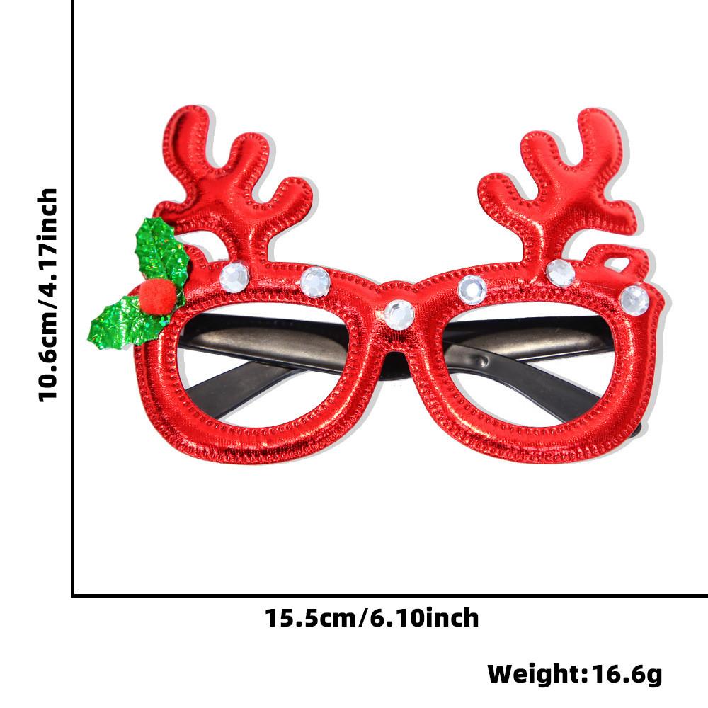 Vibrant Christmas Party Glasses For Children With Playful Reindeer Antlers And Festive Snowman Themes