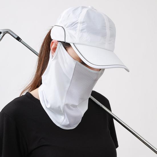 Спортивная защита лица, шейный платок, защита от ультрафиолета, дышащая летняя охлаждающая бандана из ледяного шелка для мужчин и женщин, для езды на велосипеде, шейный платок, защитная маска для лица