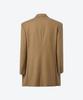Untage Wool Double-Breasted Jacket [Camel(Unisex)]_Uth-Fb77