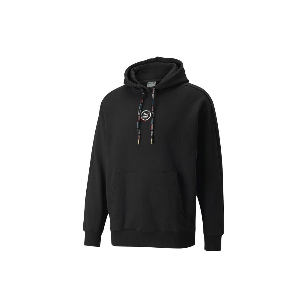 Puma Унисекс Худи расслабленного кроя Downtown Черный 535374-01