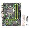 Desktop Motherboard B75 HMPLUS LGA 1155 Slot 4 DDR3 6Gbps Serial ATA M.2 NVME PCIe X16 VGA HD Output ATX Motherboard