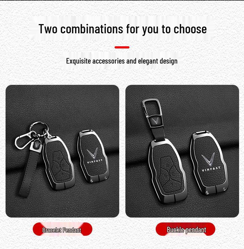 VINFAST Car Key Case 2025-2026 Model Lac Hong 900 LX Metal Protective Shell
