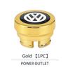 VW Car ABS Cigarette Lighter Dust Cover Dustproof Cap Plug for Volkswagen GOLF 5 Tiguan Polo Golf 6 Golf 7 Jetta Accessories