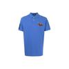 Polo вышитый логотип короткий рукав поло рубашка мужская топы синий 710814437-013