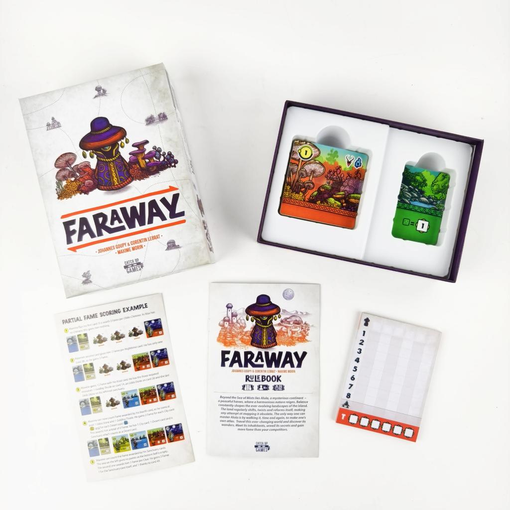 Английская версия Faraway Настольная игра Faraway Adventure Light Card Party