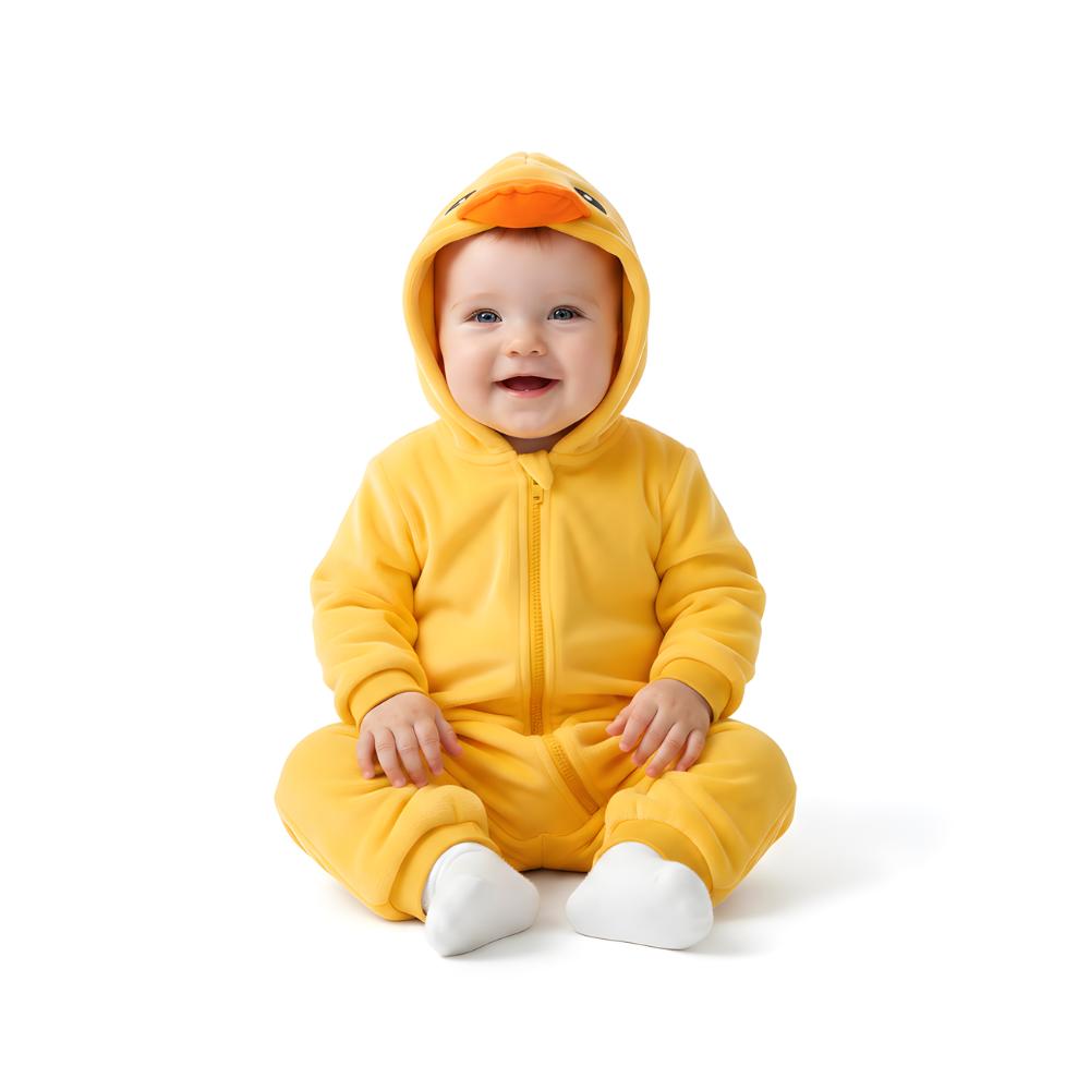 Onesie Pajamas Costume Sleepsuit Duck Baby 110: 90-95
