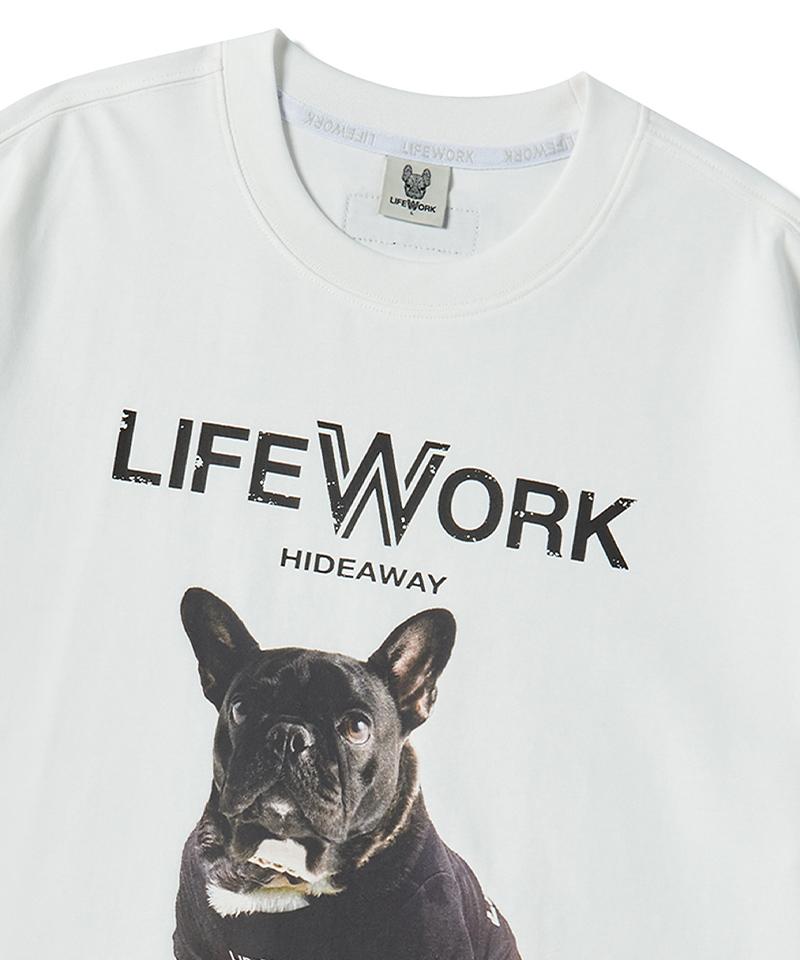 LIFEWORK Радок Реалистичный Принт Футболка с коротким рукавом