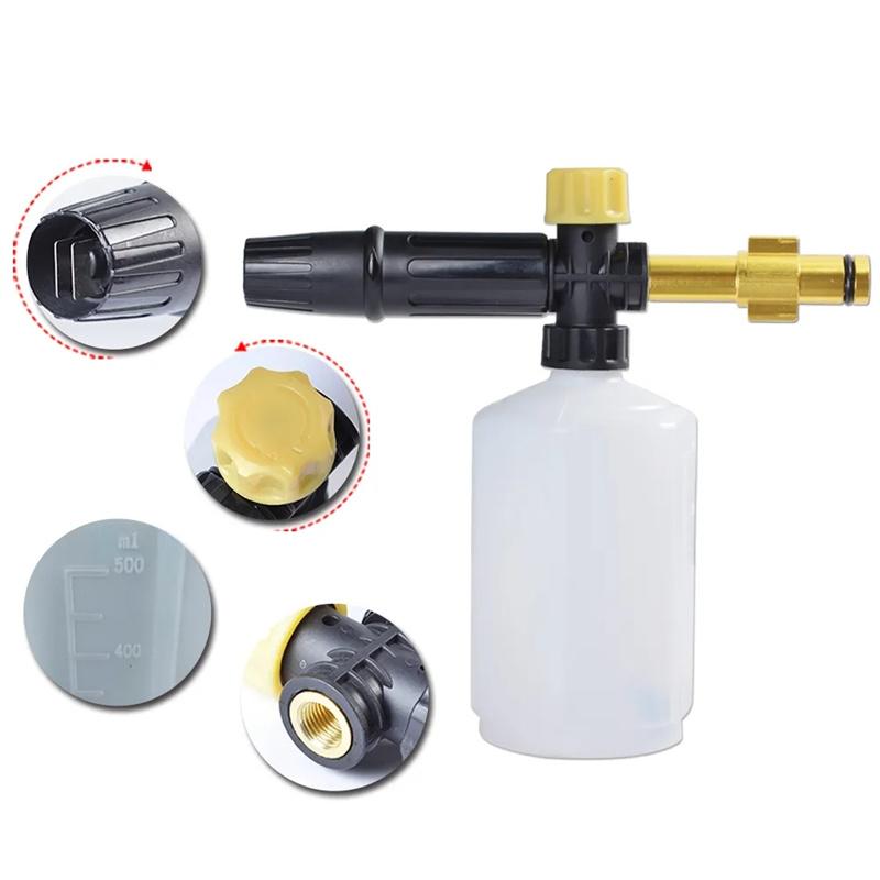 Пенная мойка автомобиля, пенная насадка для снега, пенная пушка, пеногенератор для Daewoo Hammer, мойка высокого давления Karcher Huter Makita