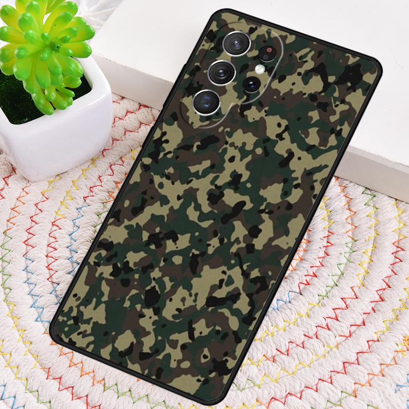 Камуфляжный Модный Чехол для Телефона Samsung Galaxy note 10 pro S26 Ultra S23 S24 FE S25 S21 S22 PLUS ударопрочный Чехол