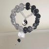 Volcanic Stone Pixiu 18 Seed Panlong Mantra Beaded Bracelet Black Bracelet