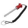 Magnetic Weight Stack Pin with Pull Rope Strength Training Equipment AccessoriesRed