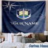 Custom Name Acfc Team Crest Printed Tapestry, for Bedroom,Livingroom, dormitory, Large Wall Decor, Fabric Decor Fan Birthday Gifts