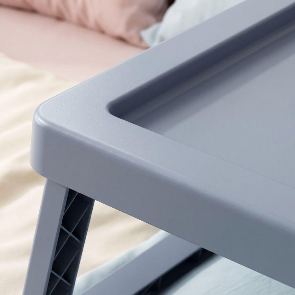 Non-slip Folding Bed Table Foldable Laptop Stand Simple Small Laptop Desk Dormitory Use