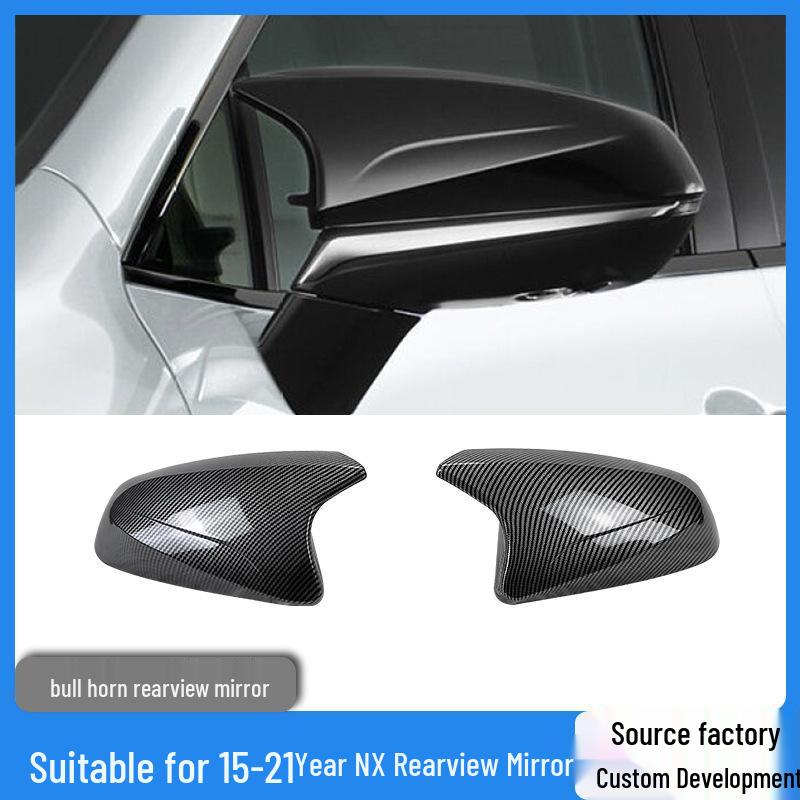 Накладка на корпус зеркала заднего вида "Бычьи рога" для Lexus NX/RX