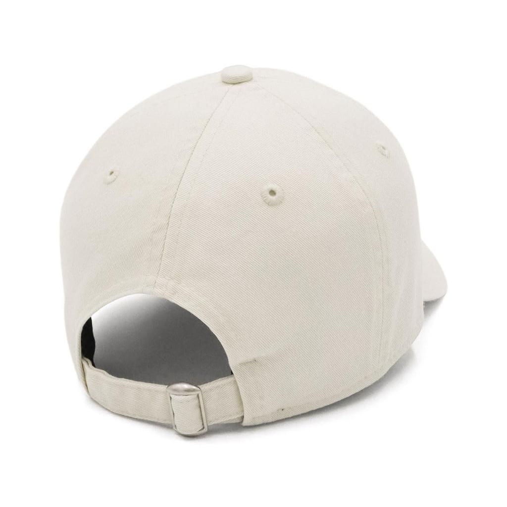 [New Era] 9TWENTY Low Cap Script Logo Ivory ML 920 WASHED MNLOGO IVO WHI 25J