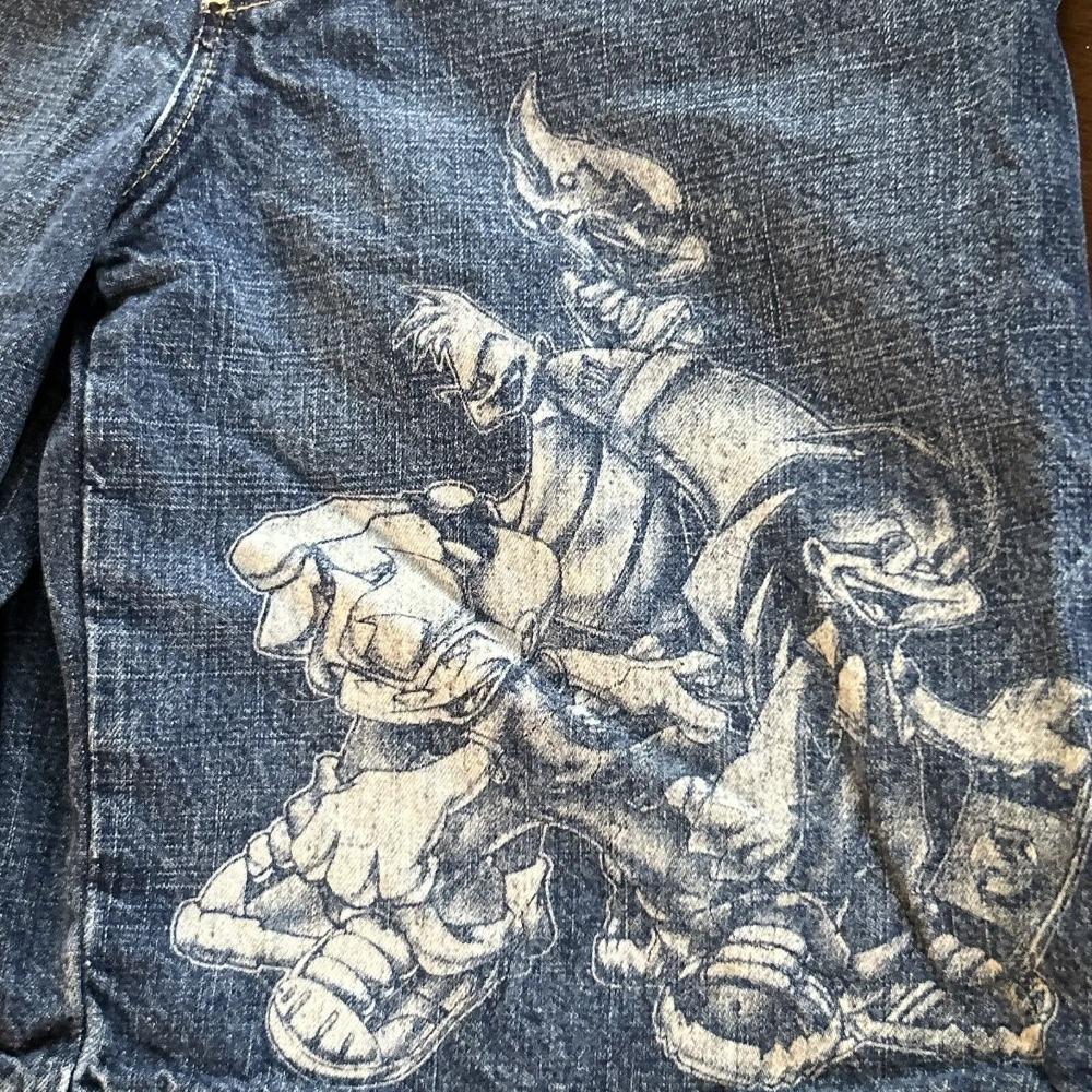 Летние джинсовые шорты с винтажной графикой Джинсовые шорты для молодежи Джинсы-скейтеры в стиле ретро Джинсы Y2k Мешковатые джорты