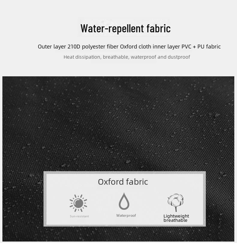 Водонепроницаемый чехол для мотоциклетной экипировки и обуви из ткани Оксфорд