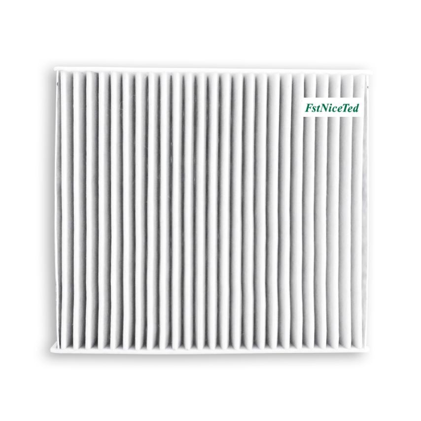 Желтый нетканый воздушный фильтр переменного тока с активированным углем. Подходит для A3 Golf VII TT Leon Octavia OE 5Q0819653.