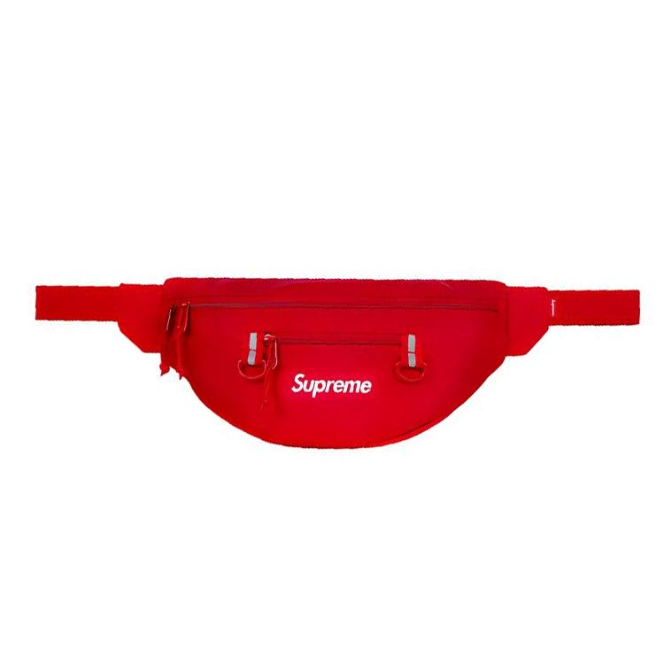 Supreme SS19 Nylon Sling Bag, Fanny Pack Unisex Red SUP-SS19-012