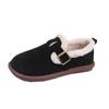 Обувь для женщин Tabi Round Toe Flat Womens Snow Boots Loafers Black Elegant And Fashion Hot Pu Style Offer Lamb Gothic