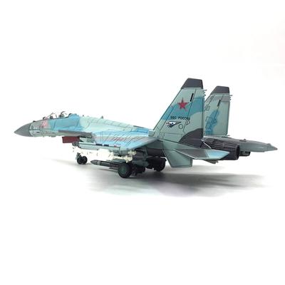 Литой металлический сплав Масштаб 1/100 Истребитель Су-35 Модель-реплика самолета Су-35 Модель самолета Игрушка для коллекции