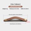 Oukali Custom Color High Quality Furniture Hardware Cabinet Drawer  Gift Box Leather Handles Pull