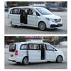 НОВЫЙ 1/24 Benz V260 MPV Модель автомобиля из сплава Игрушка Литье под давлением Звук и свет Машинка на оттяжке Игрушки для детей Транспортное средство