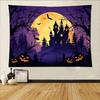 Halloween Tapestry Wall Hanging Tapestry Art Deco Blanket Curtain Hanging At Home Bedroom Living Room Decor