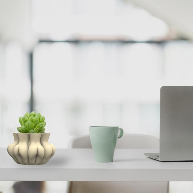 Human Body Art Vase Silicone Pot Mold Succulent Flowerpot Clay Cement Plaster Mold DIY Home Garden Flower Pot Mold