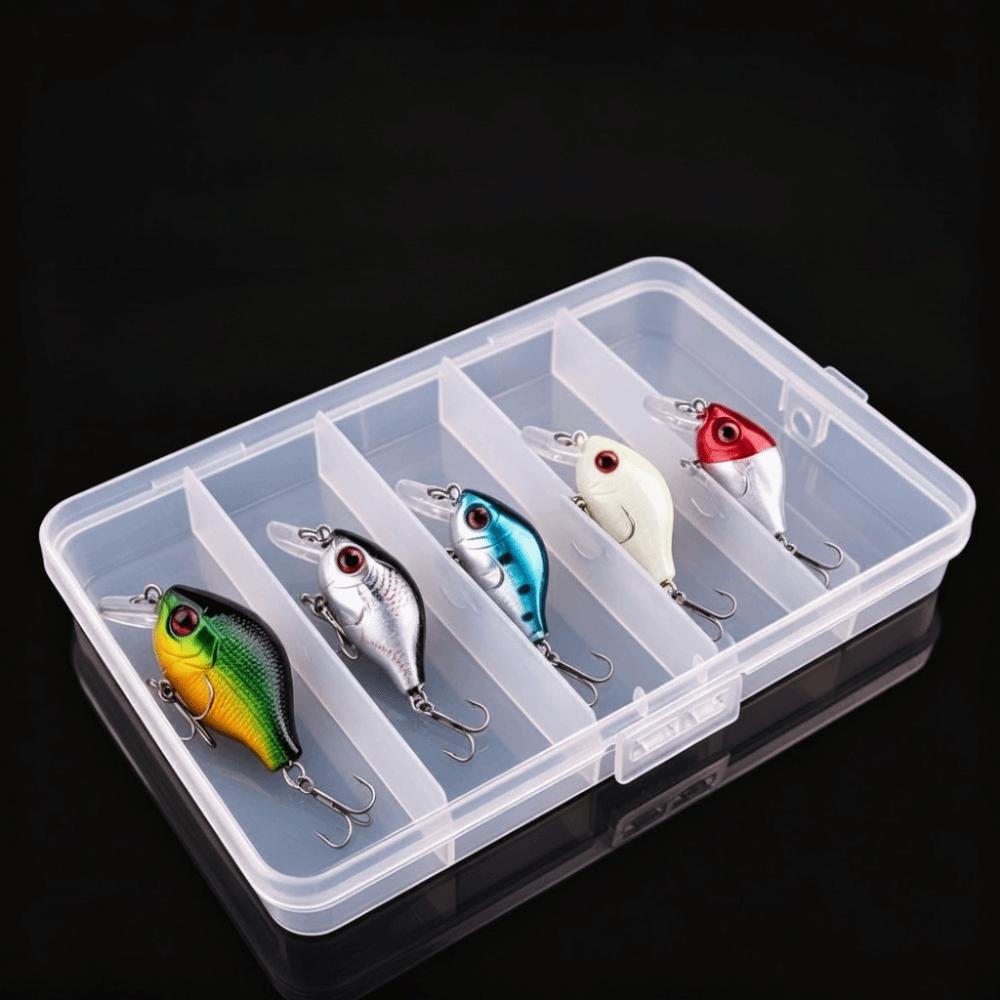 5 Pcs/Set Wobbler Design Floating Crankbait Lure for Freshwater Saltwater Fishing