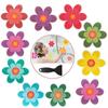 PEVA Bath Tub Slip Stickers 3.99*3.93 Inch Cartoon Non-slip Sticker Non Slip Bathtub Pasters  Pool
