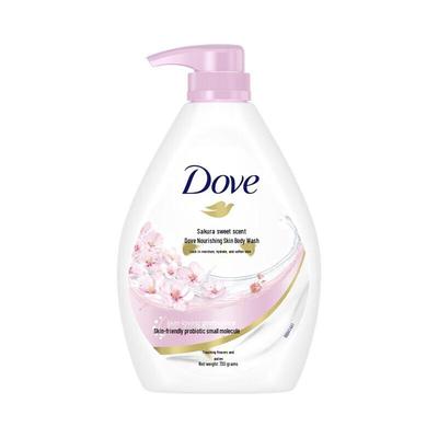 Dove Молочко для душа Питательное Сладкий аромат цветущей вишни