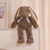 Easter Rabbit Plush Toys Soft Bunny Stuffed Animal Rabbit with Long Ear for Children Accompany Doll Birthday Gift Po Props
