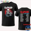 Rancid Middle Finger Tour 2024 Concert Shirt