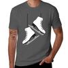 White female Skates TShirt Casual Daily Wear Short Sleeve Top