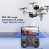 Дрон с дистанционным управлением и двойной камерой Камера 4K Предотвращение препятствий Отслеживание полета Жест Фото Видео