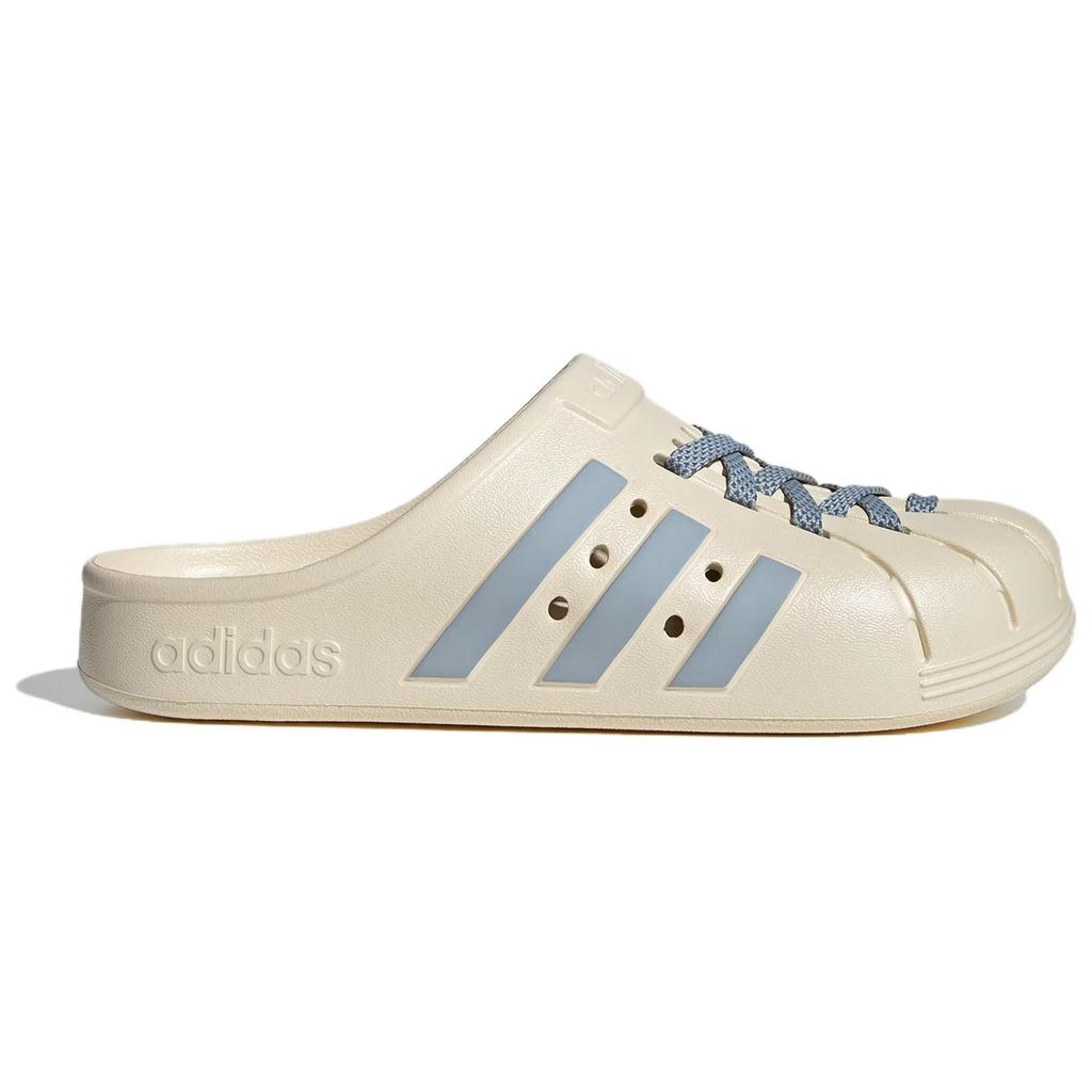 adidas Клоги ADILETTE Клоги из ЭВА Унисекс Бежевый Белый Синий JH9850