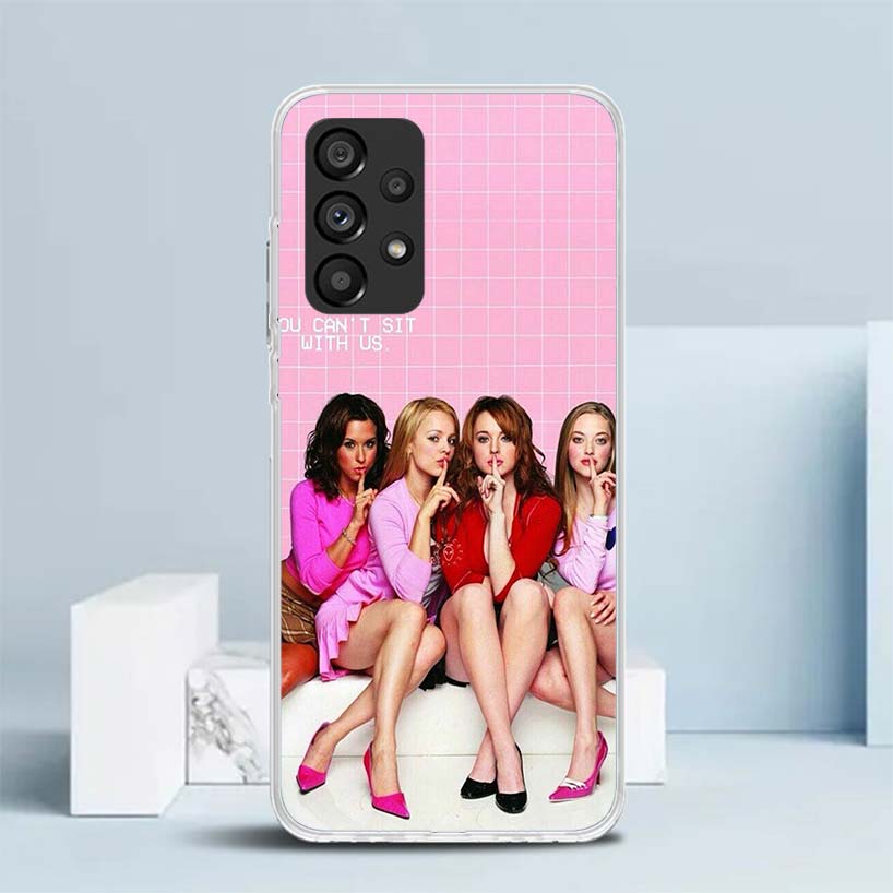 Mean Girls Burn Book Soft Cover for Samsung Galaxy A12 A22 A32 A52 A72 A02S Phone Case Note 20 Ultra 10 S10 Plus A51 A71 A50S A2